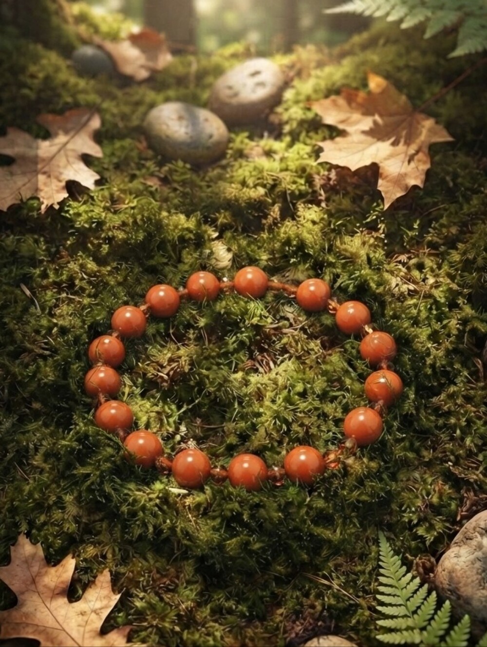 Red Jasper/Garnet Bracelet